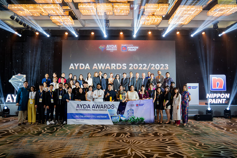 2022/23 AYDA Awards 白金總決賽於越南地標塔Landmark 81 舉辦，這不僅僅是一場比賽更是難得的國際交流學習之旅。